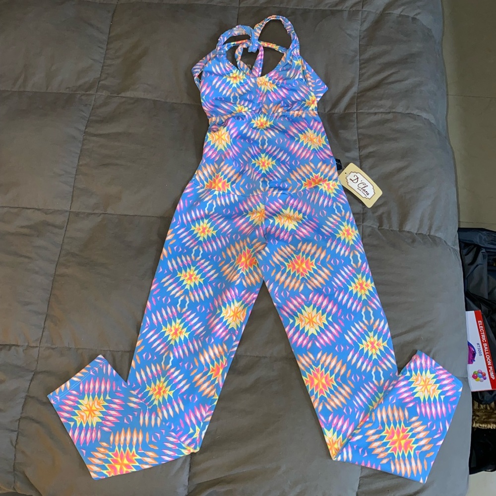 Brazilian fitness jumpsuit body S/M